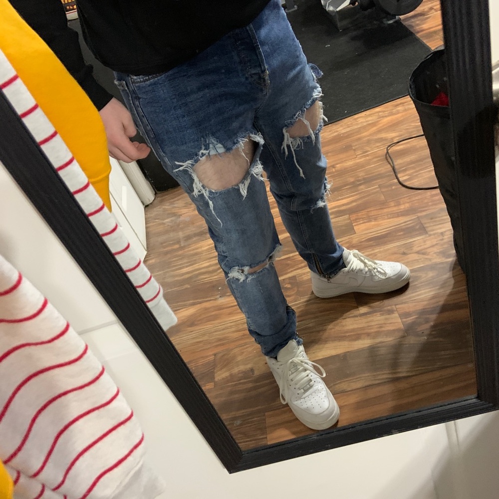 H&M Ripped Denim